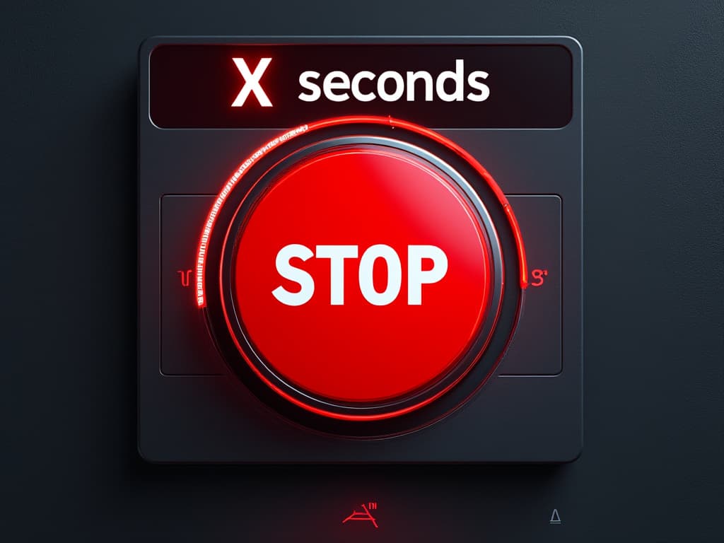 Guess how long - Press the button after X seconds
